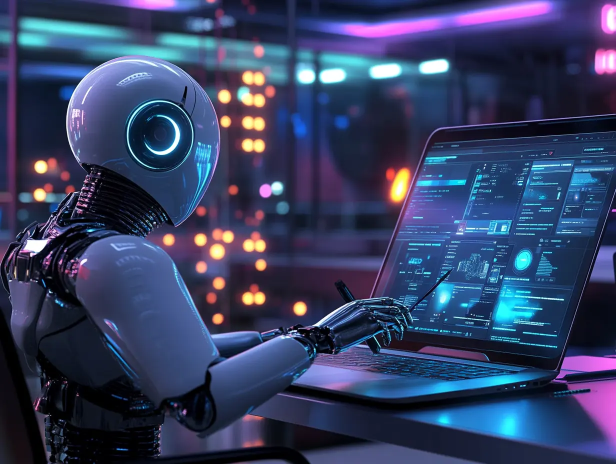 AI design concept mockup