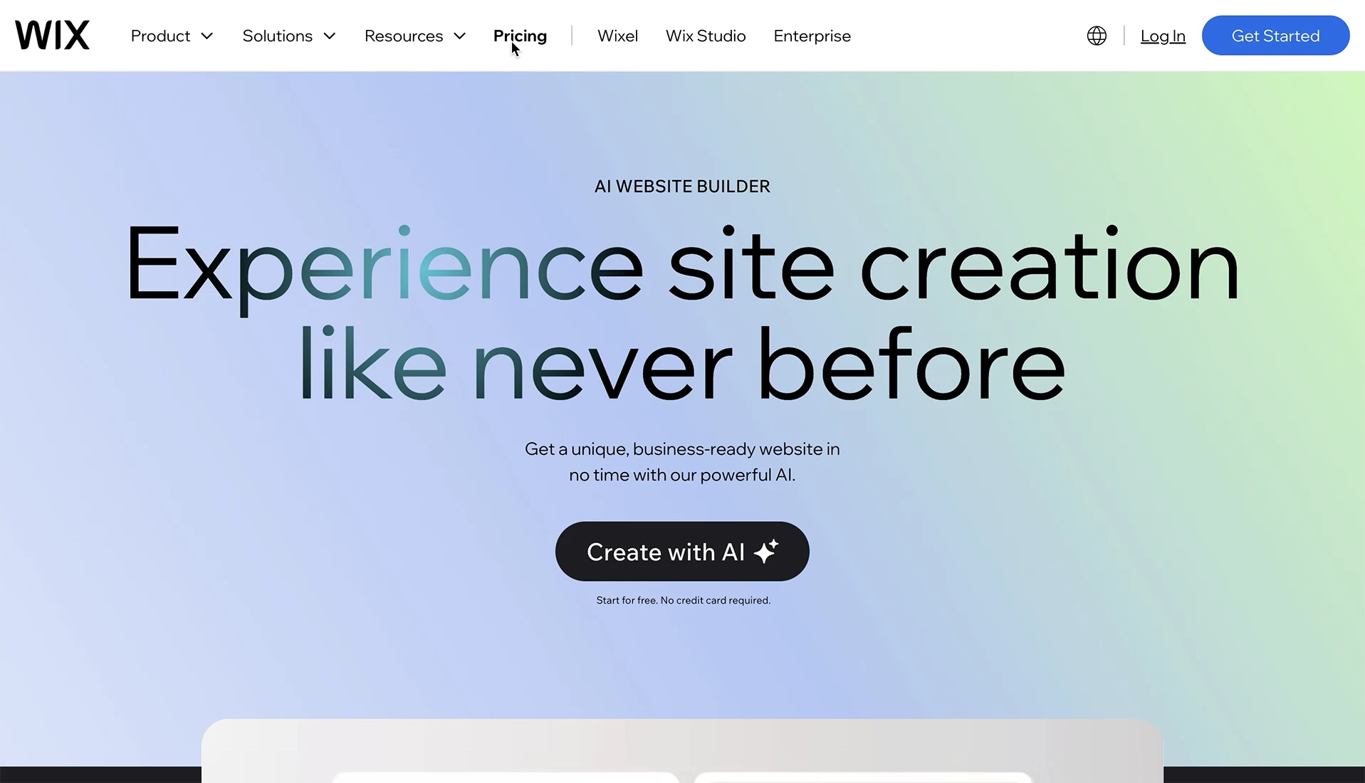 AI design concept mockup