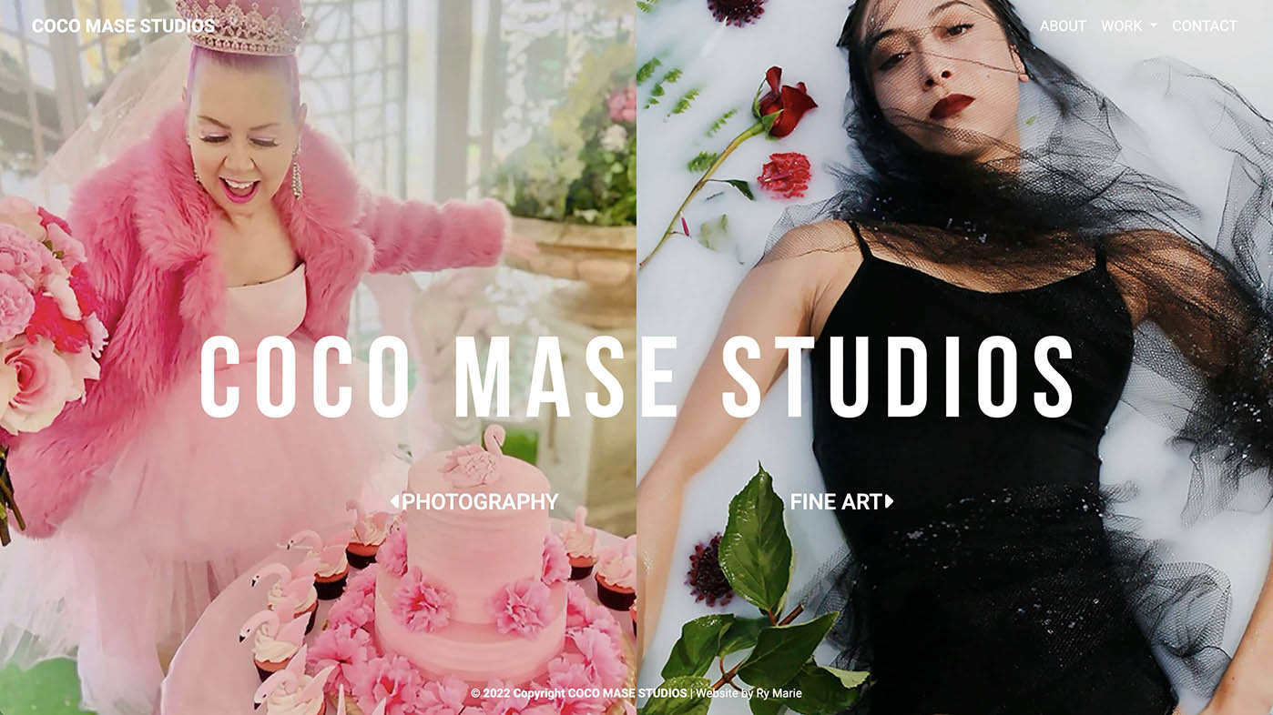 Coco Mase Homepage