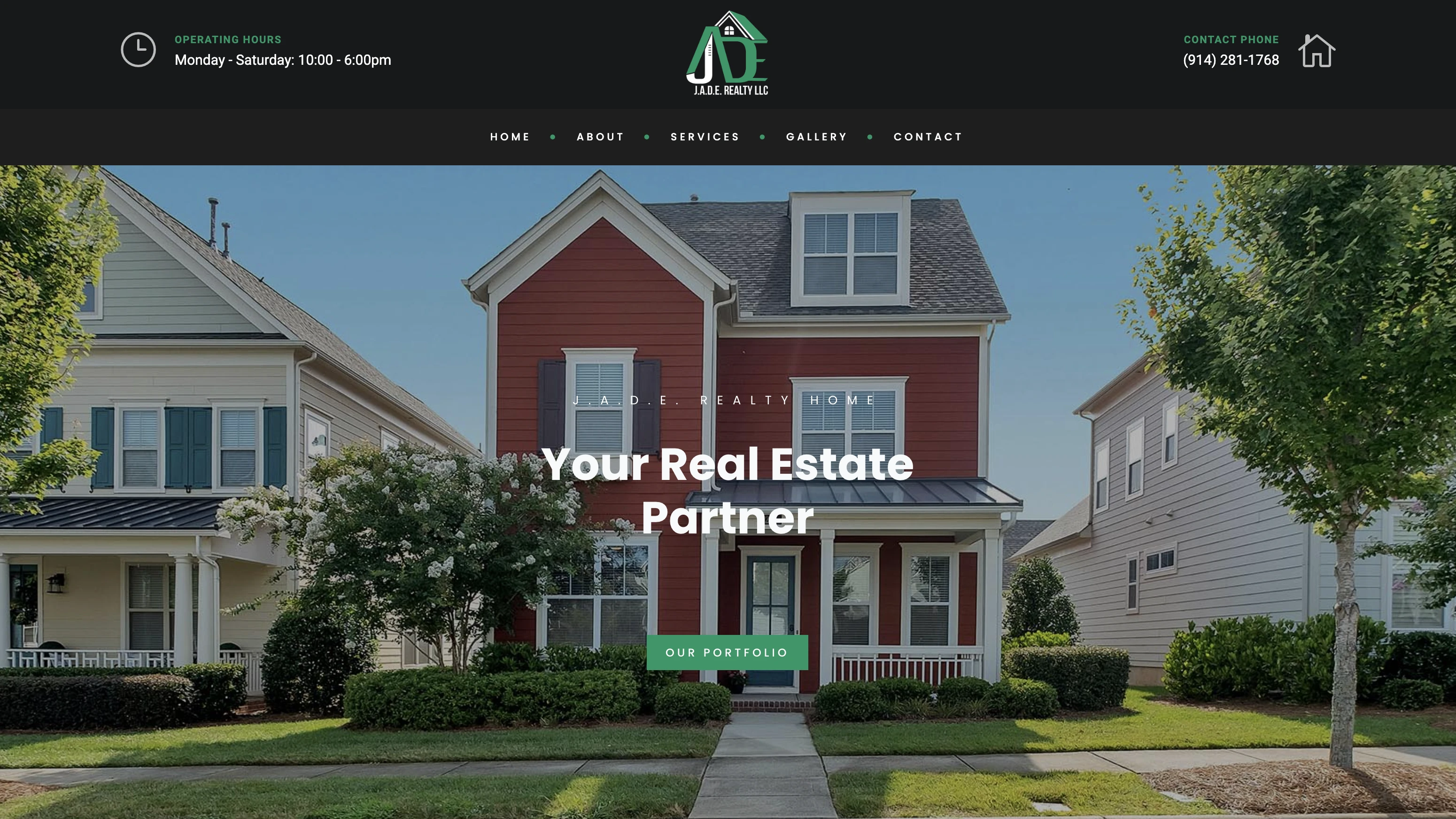 JADE Realty Home Page