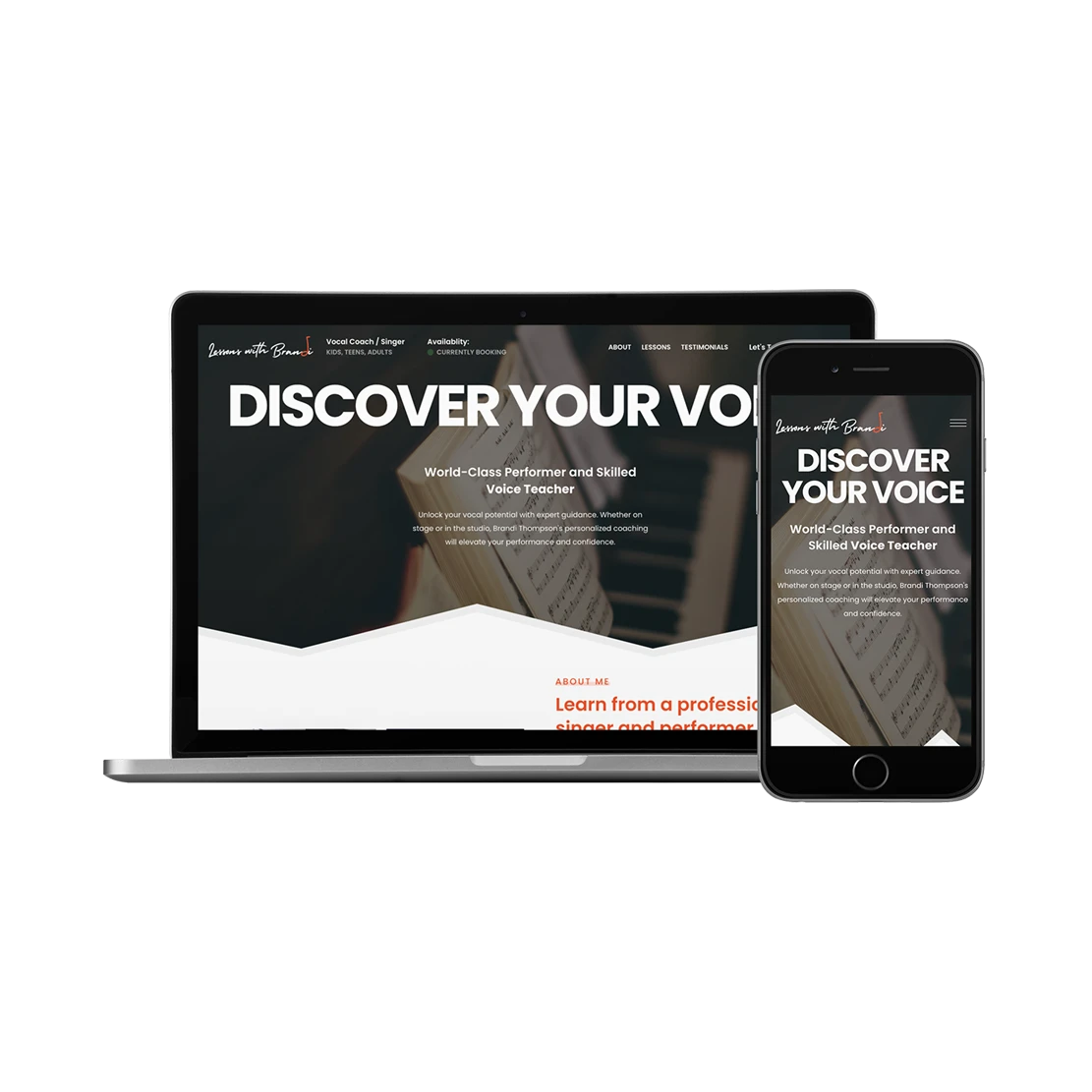 Lessons With Brandi Homepage